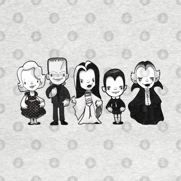 Munsters by SpacebatDesigns 